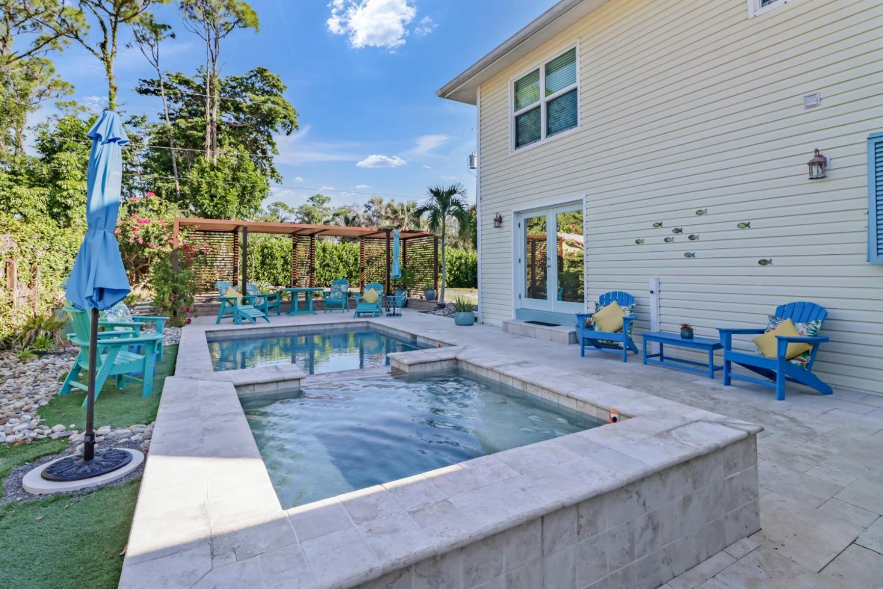 Coastal Soul House In The Heart Of Naples Villa Eksteriør bilde