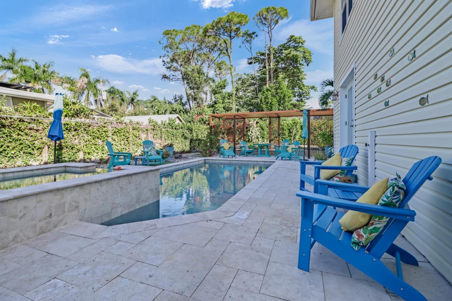 Coastal Soul House In The Heart Of Naples Villa Eksteriør bilde